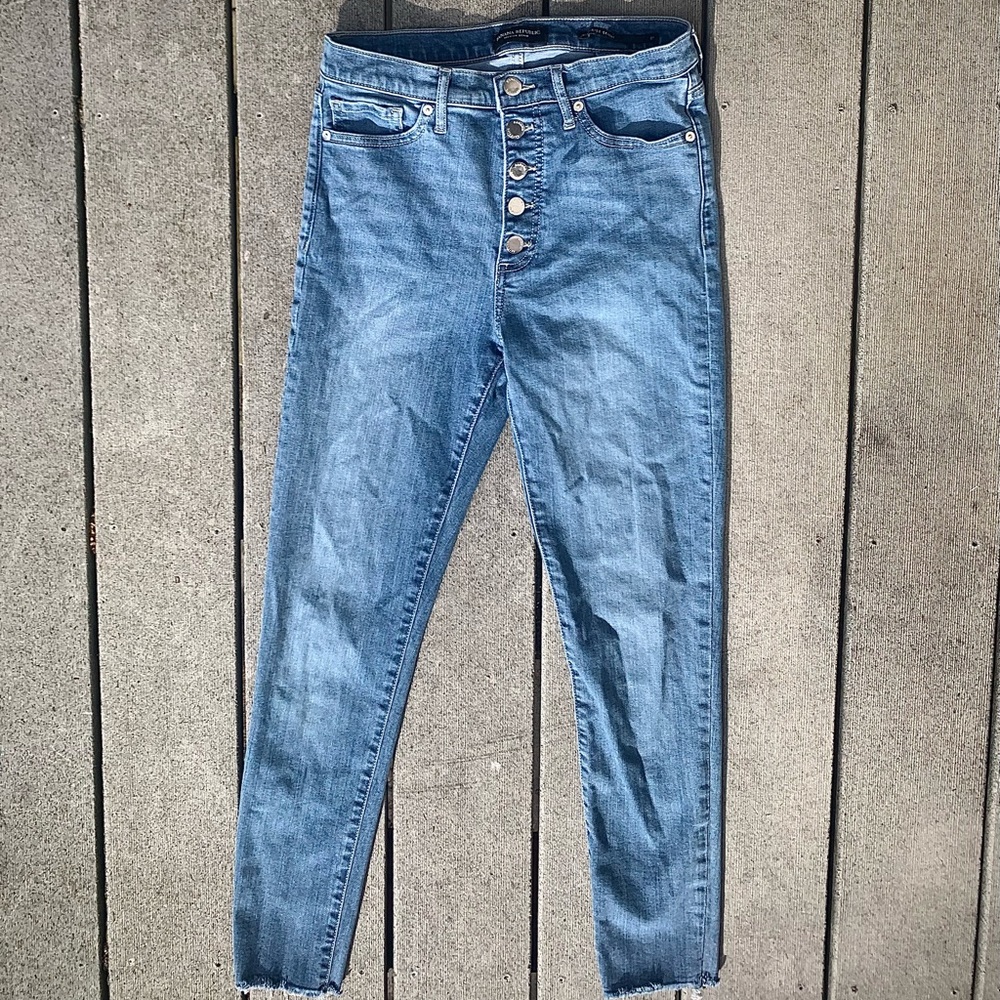 Banana Republic high-rise skinny jeans